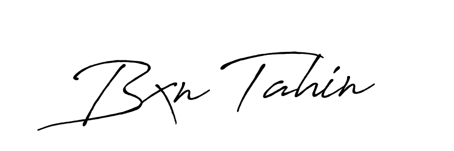 You should practise on your own different ways (Antro_Vectra_Bolder) to write your name (Bxn Tahin) in signature. don't let someone else do it for you. Bxn Tahin signature style 7 images and pictures png