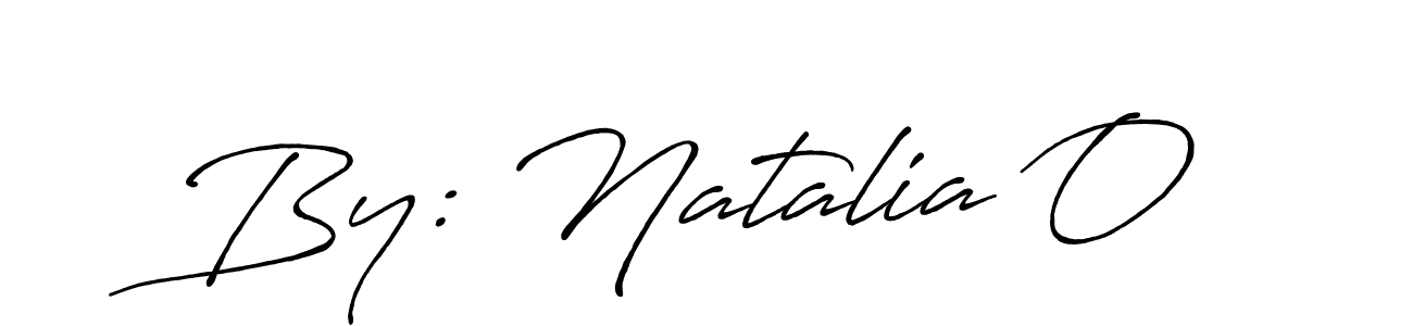 This is the best signature style for the By: Natalia O name. Also you like these signature font (Antro_Vectra_Bolder). Mix name signature. By: Natalia O signature style 7 images and pictures png