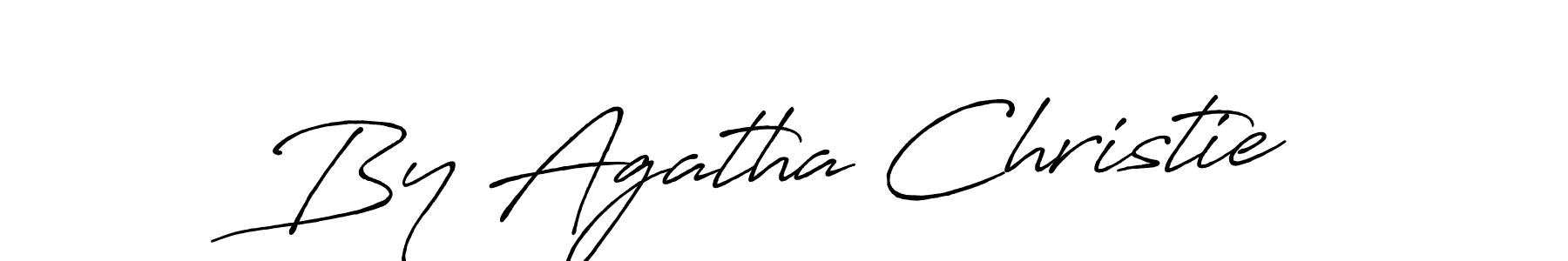 Also we have By Agatha Christie name is the best signature style. Create professional handwritten signature collection using Antro_Vectra_Bolder autograph style. By Agatha Christie signature style 7 images and pictures png