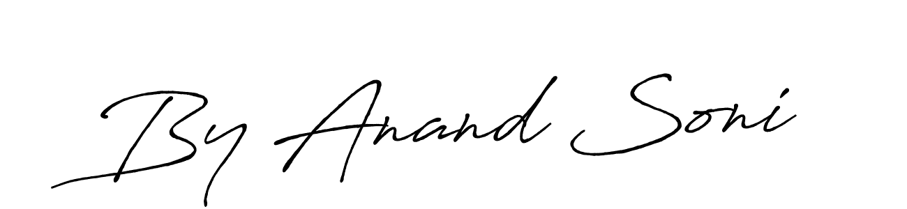 if you are searching for the best signature style for your name By Anand Soni. so please give up your signature search. here we have designed multiple signature styles  using Antro_Vectra_Bolder. By Anand Soni signature style 7 images and pictures png
