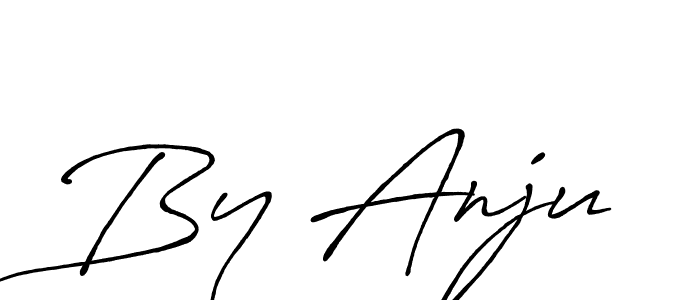 By Anju stylish signature style. Best Handwritten Sign (Antro_Vectra_Bolder) for my name. Handwritten Signature Collection Ideas for my name By Anju. By Anju signature style 7 images and pictures png