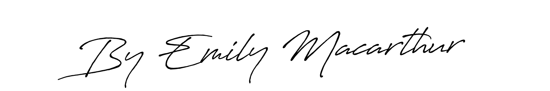 Antro_Vectra_Bolder is a professional signature style that is perfect for those who want to add a touch of class to their signature. It is also a great choice for those who want to make their signature more unique. Get By Emily Macarthur name to fancy signature for free. By Emily Macarthur signature style 7 images and pictures png