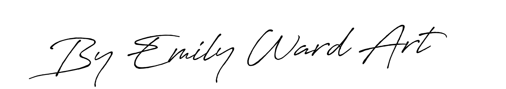 You should practise on your own different ways (Antro_Vectra_Bolder) to write your name (By Emily Ward Art) in signature. don't let someone else do it for you. By Emily Ward Art signature style 7 images and pictures png