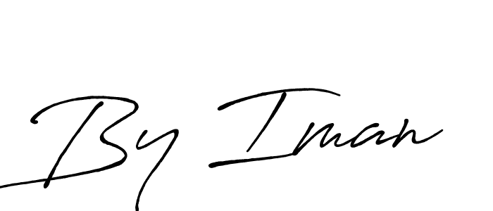 Also we have By Iman name is the best signature style. Create professional handwritten signature collection using Antro_Vectra_Bolder autograph style. By Iman signature style 7 images and pictures png