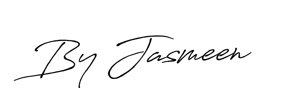 Once you've used our free online signature maker to create your best signature Antro_Vectra_Bolder style, it's time to enjoy all of the benefits that By Jasmeen name signing documents. By Jasmeen signature style 7 images and pictures png