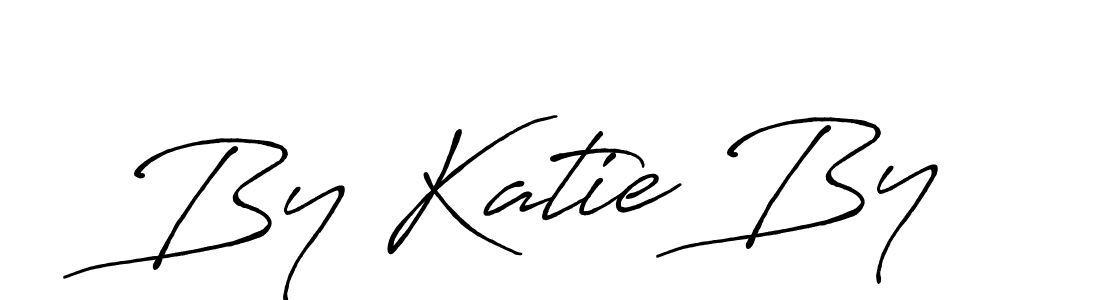 It looks lik you need a new signature style for name By Katie By. Design unique handwritten (Antro_Vectra_Bolder) signature with our free signature maker in just a few clicks. By Katie By signature style 7 images and pictures png