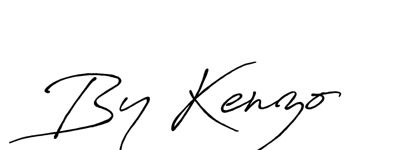 It looks lik you need a new signature style for name By Kenzo. Design unique handwritten (Antro_Vectra_Bolder) signature with our free signature maker in just a few clicks. By Kenzo signature style 7 images and pictures png