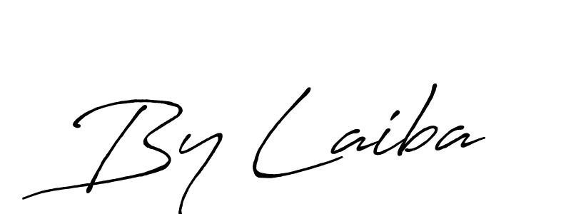 It looks lik you need a new signature style for name By Laiba. Design unique handwritten (Antro_Vectra_Bolder) signature with our free signature maker in just a few clicks. By Laiba signature style 7 images and pictures png