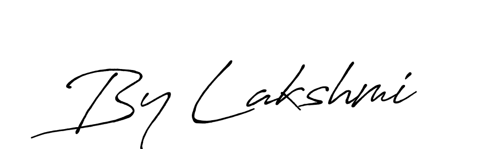 By Lakshmi stylish signature style. Best Handwritten Sign (Antro_Vectra_Bolder) for my name. Handwritten Signature Collection Ideas for my name By Lakshmi. By Lakshmi signature style 7 images and pictures png