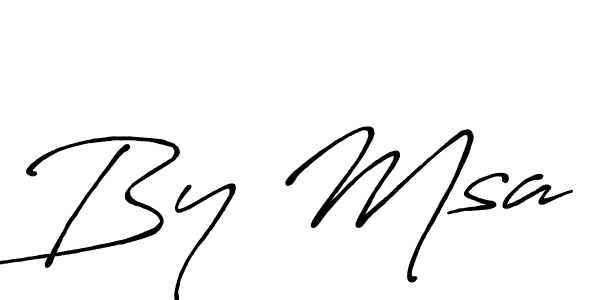 The best way (Antro_Vectra_Bolder) to make a short signature is to pick only two or three words in your name. The name By Msa include a total of six letters. For converting this name. By Msa signature style 7 images and pictures png