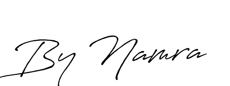 Antro_Vectra_Bolder is a professional signature style that is perfect for those who want to add a touch of class to their signature. It is also a great choice for those who want to make their signature more unique. Get By Namra name to fancy signature for free. By Namra signature style 7 images and pictures png
