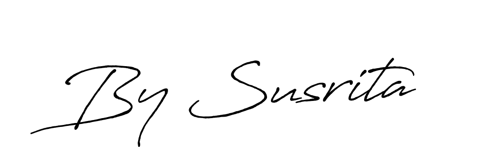 It looks lik you need a new signature style for name By Susrita. Design unique handwritten (Antro_Vectra_Bolder) signature with our free signature maker in just a few clicks. By Susrita signature style 7 images and pictures png
