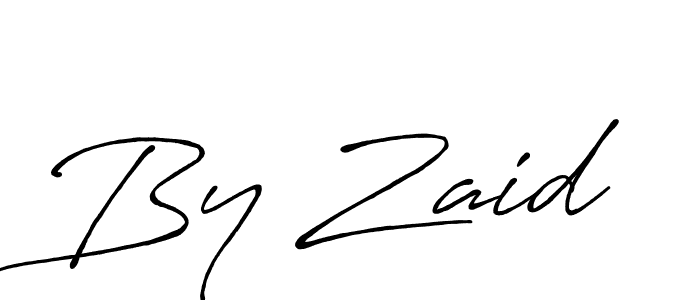 It looks lik you need a new signature style for name By Zaid. Design unique handwritten (Antro_Vectra_Bolder) signature with our free signature maker in just a few clicks. By Zaid signature style 7 images and pictures png