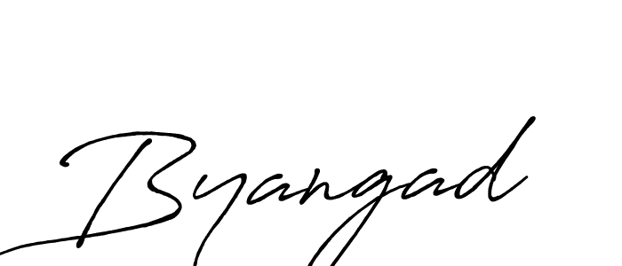 See photos of Byangad official signature by Spectra . Check more albums & portfolios. Read reviews & check more about Antro_Vectra_Bolder font. Byangad signature style 7 images and pictures png