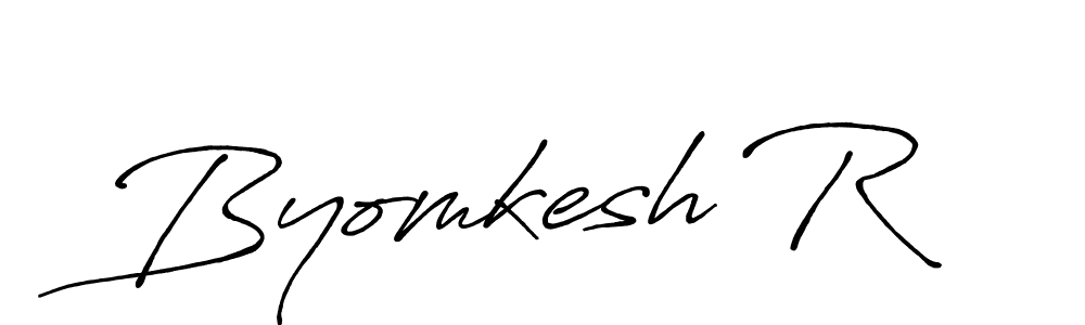 This is the best signature style for the Byomkesh R name. Also you like these signature font (Antro_Vectra_Bolder). Mix name signature. Byomkesh R signature style 7 images and pictures png