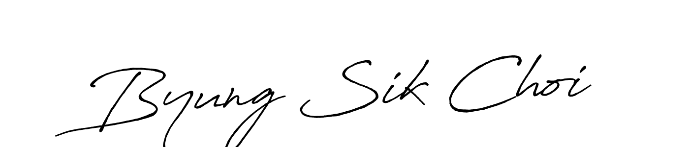 Best and Professional Signature Style for Byung Sik Choi. Antro_Vectra_Bolder Best Signature Style Collection. Byung Sik Choi signature style 7 images and pictures png