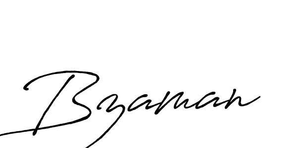 How to make Bzaman signature? Antro_Vectra_Bolder is a professional autograph style. Create handwritten signature for Bzaman name. Bzaman signature style 7 images and pictures png