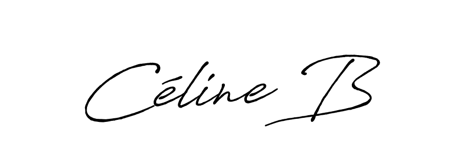 Make a beautiful signature design for name Céline B. Use this online signature maker to create a handwritten signature for free. Céline B signature style 7 images and pictures png