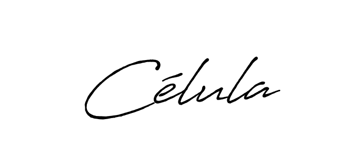 Similarly Antro_Vectra_Bolder is the best handwritten signature design. Signature creator online .You can use it as an online autograph creator for name Célula. Célula signature style 7 images and pictures png