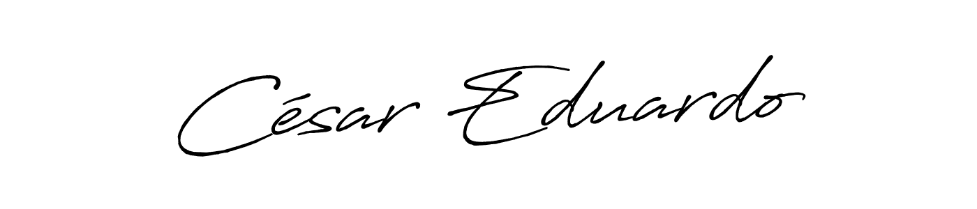 Make a short César Eduardo signature style. Manage your documents anywhere anytime using Antro_Vectra_Bolder. Create and add eSignatures, submit forms, share and send files easily. César Eduardo signature style 7 images and pictures png