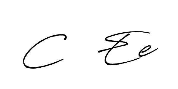 Also You can easily find your signature by using the search form. We will create C   Ee name handwritten signature images for you free of cost using Antro_Vectra_Bolder sign style. C   Ee signature style 7 images and pictures png