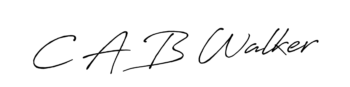 if you are searching for the best signature style for your name C A B Walker. so please give up your signature search. here we have designed multiple signature styles  using Antro_Vectra_Bolder. C A B Walker signature style 7 images and pictures png