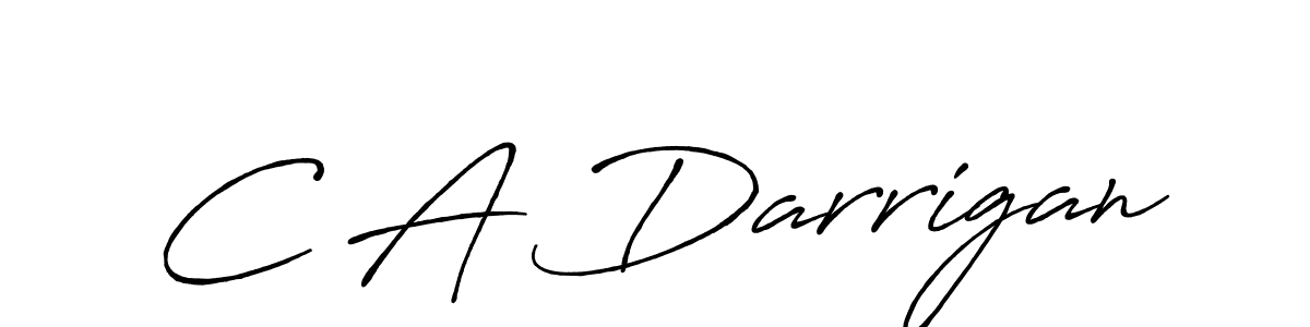 Here are the top 10 professional signature styles for the name C A Darrigan. These are the best autograph styles you can use for your name. C A Darrigan signature style 7 images and pictures png