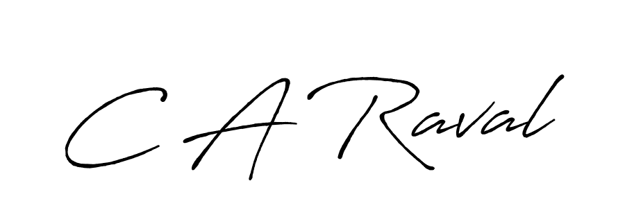 if you are searching for the best signature style for your name C A Raval. so please give up your signature search. here we have designed multiple signature styles  using Antro_Vectra_Bolder. C A Raval signature style 7 images and pictures png