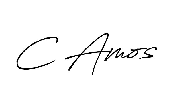 Best and Professional Signature Style for C Amos. Antro_Vectra_Bolder Best Signature Style Collection. C Amos signature style 7 images and pictures png