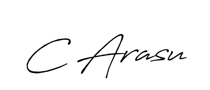 How to make C Arasu signature? Antro_Vectra_Bolder is a professional autograph style. Create handwritten signature for C Arasu name. C Arasu signature style 7 images and pictures png