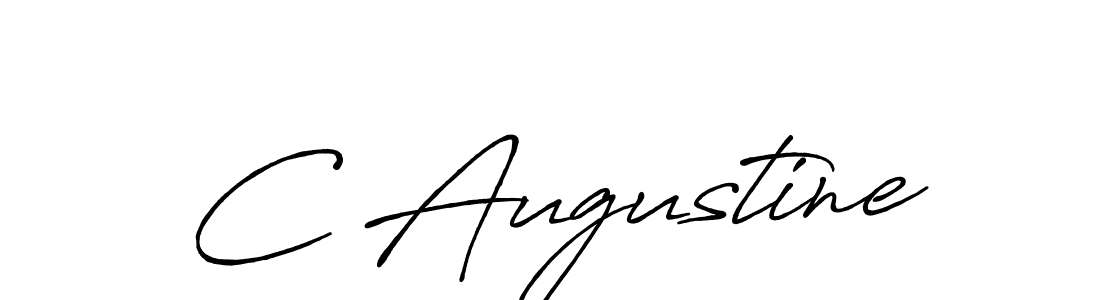 How to make C Augustine signature? Antro_Vectra_Bolder is a professional autograph style. Create handwritten signature for C Augustine name. C Augustine signature style 7 images and pictures png