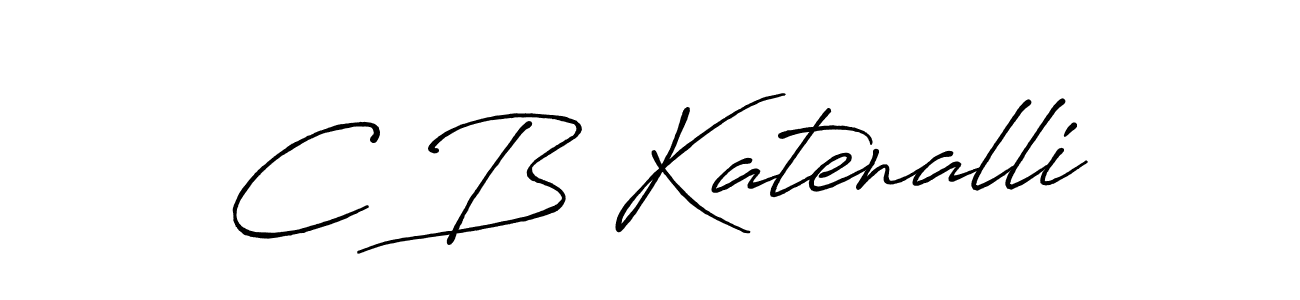 Similarly Antro_Vectra_Bolder is the best handwritten signature design. Signature creator online .You can use it as an online autograph creator for name C B Katenalli. C B Katenalli signature style 7 images and pictures png