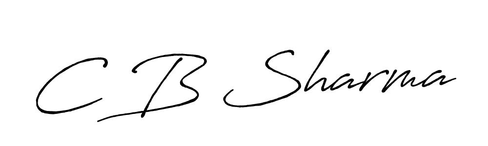 Also You can easily find your signature by using the search form. We will create C B Sharma name handwritten signature images for you free of cost using Antro_Vectra_Bolder sign style. C B Sharma signature style 7 images and pictures png