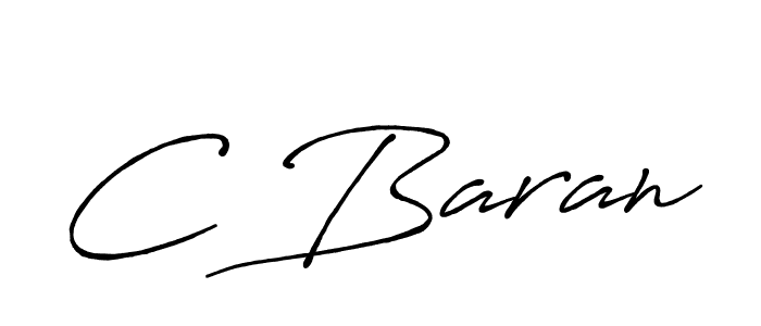 How to make C Baran signature? Antro_Vectra_Bolder is a professional autograph style. Create handwritten signature for C Baran name. C Baran signature style 7 images and pictures png