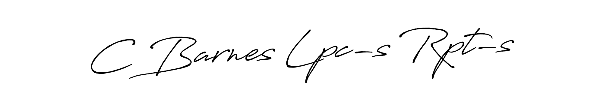 How to make C Barnes Lpc-s Rpt-s signature? Antro_Vectra_Bolder is a professional autograph style. Create handwritten signature for C Barnes Lpc-s Rpt-s name. C Barnes Lpc-s Rpt-s signature style 7 images and pictures png