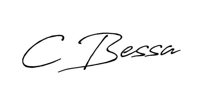 Design your own signature with our free online signature maker. With this signature software, you can create a handwritten (Antro_Vectra_Bolder) signature for name C Bessa. C Bessa signature style 7 images and pictures png