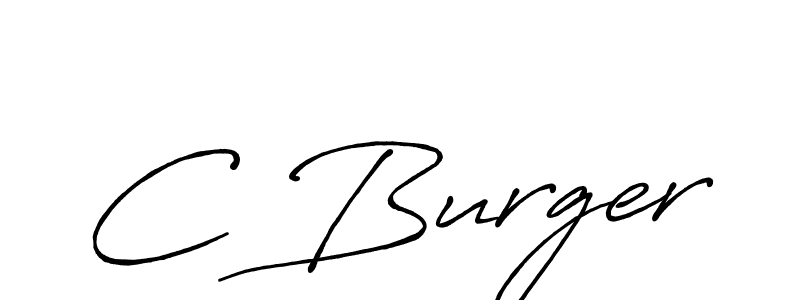 Also we have C Burger name is the best signature style. Create professional handwritten signature collection using Antro_Vectra_Bolder autograph style. C Burger signature style 7 images and pictures png