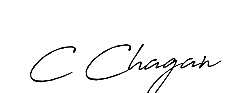 Also we have C Chagan name is the best signature style. Create professional handwritten signature collection using Antro_Vectra_Bolder autograph style. C Chagan signature style 7 images and pictures png