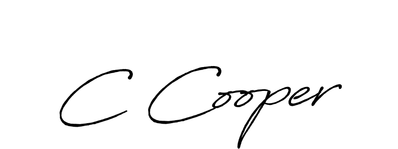 Also You can easily find your signature by using the search form. We will create C Cooper name handwritten signature images for you free of cost using Antro_Vectra_Bolder sign style. C Cooper signature style 7 images and pictures png