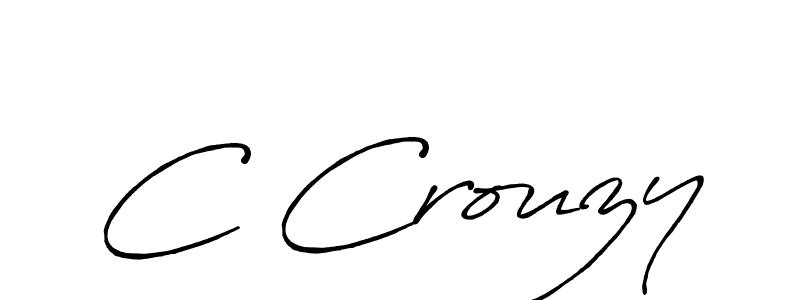 Also You can easily find your signature by using the search form. We will create C Crouzy name handwritten signature images for you free of cost using Antro_Vectra_Bolder sign style. C Crouzy signature style 7 images and pictures png