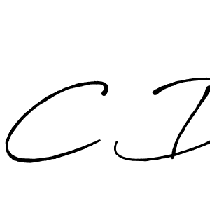 Best and Professional Signature Style for C D. Antro_Vectra_Bolder Best Signature Style Collection. C D signature style 7 images and pictures png