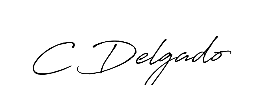 You should practise on your own different ways (Antro_Vectra_Bolder) to write your name (C Delgado) in signature. don't let someone else do it for you. C Delgado signature style 7 images and pictures png