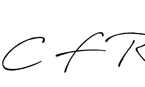 It looks lik you need a new signature style for name C F R. Design unique handwritten (Antro_Vectra_Bolder) signature with our free signature maker in just a few clicks. C F R signature style 7 images and pictures png