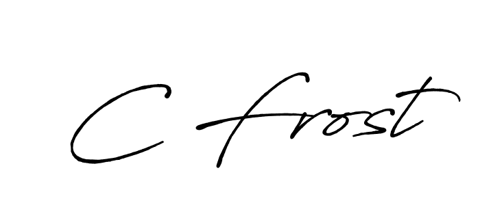 Also we have C Frost name is the best signature style. Create professional handwritten signature collection using Antro_Vectra_Bolder autograph style. C Frost signature style 7 images and pictures png