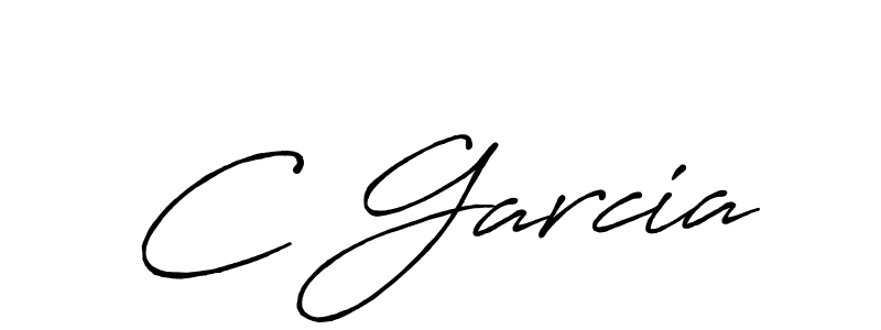 Make a beautiful signature design for name C Garcia. Use this online signature maker to create a handwritten signature for free. C Garcia signature style 7 images and pictures png
