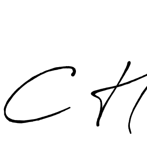 Antro_Vectra_Bolder is a professional signature style that is perfect for those who want to add a touch of class to their signature. It is also a great choice for those who want to make their signature more unique. Get C H name to fancy signature for free. C H signature style 7 images and pictures png