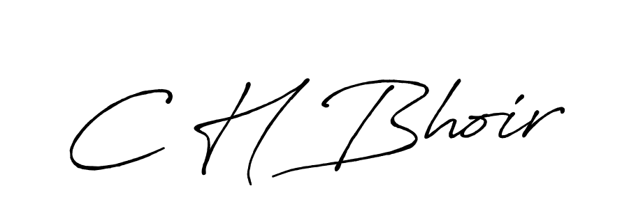 This is the best signature style for the C H Bhoir name. Also you like these signature font (Antro_Vectra_Bolder). Mix name signature. C H Bhoir signature style 7 images and pictures png