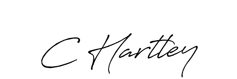 C Hartley stylish signature style. Best Handwritten Sign (Antro_Vectra_Bolder) for my name. Handwritten Signature Collection Ideas for my name C Hartley. C Hartley signature style 7 images and pictures png