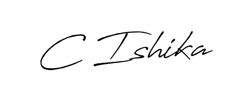 Similarly Antro_Vectra_Bolder is the best handwritten signature design. Signature creator online .You can use it as an online autograph creator for name C Ishika. C Ishika signature style 7 images and pictures png