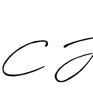 Make a beautiful signature design for name C J. Use this online signature maker to create a handwritten signature for free. C J signature style 7 images and pictures png